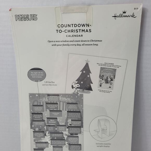 Hallmark Peanuts Charlie Brown Countdown to Christmas Advent Calendar - Picture 11 of 14